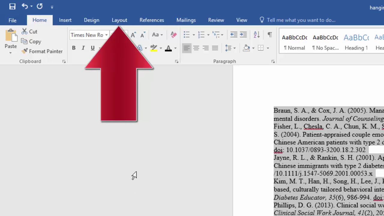 show the citation master list in word 2017 for mac